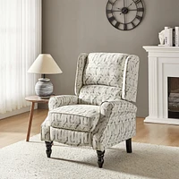 Asikli Manual Recliner with Wingback Design