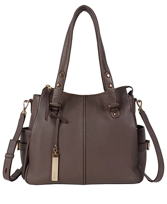 Lodis Farley Leather Satchel Bag