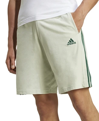adidas Men's Essentials Single Jersey 3-Stripes 10" Shorts