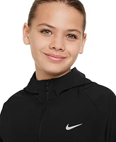 Nike Big Kids Dri-fit Uv Hooded Training Jacket