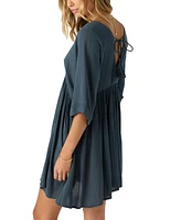 O'Neill Juniors' Rosemary Dolman-Sleeve Mini Dress