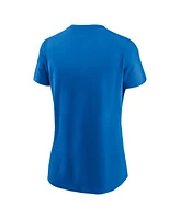 Nike Women's Blue Detroit Lions Primary Logo T-Shirt