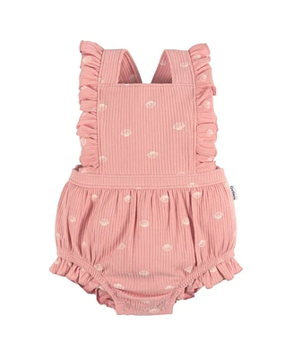 Gerber Baby Girls Sleeveless Ruffle Romper