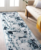 Main Street Rugs Wynn 937 2'x7' Runner Area Rug