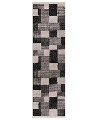 Main Street Rugs County 399 2'x7' Runner Area Rug