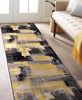 Main Street Rugs County 398 2'x7' Runner Area Rug