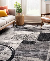 Main Street Rugs Alba 307 7'10"x10'2" Area Rug