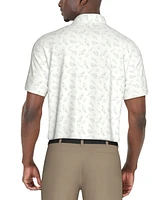 Pga Tour Men's Golf Bag Graphic Polo Shirt