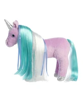 Aurora Medium Mane Event Twilight Unicorn Breyer Exquisite Plush Toy Purple 12"