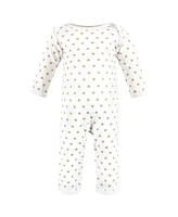 Hudson Baby Baby Girls Cotton Coveralls Daddy