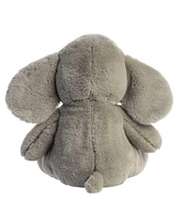 Aurora Large Lola Elephant Valentine Heartwarming Plush Toy Gray 16"