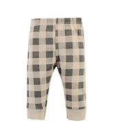 Hudson Baby Boys Cotton Bodysuit, Pant and Shoe Set, Short Sleeve