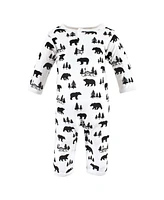 Hudson Baby Boys Unisex Cotton Coveralls