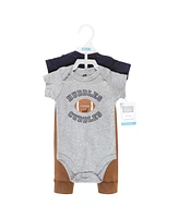 Hudson Baby Baby Boys Cotton Bodysuit and Pant