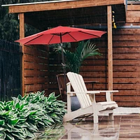 Modern 9ft Patio Umbrella for Outdoor Sun Shade, Adjustable Angle, Uv Protection