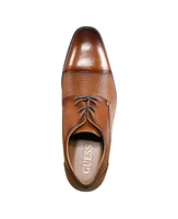 Guess Men's Shelly Cap Toe Lace Up Dress Oxfords