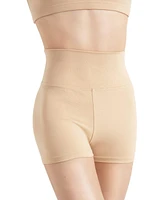 Capezio Women's Team Basics High Waisted Shorts