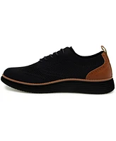 Akademiks Men's Olney Wingtip Knit Oxford Shoes