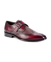 Anthony Veer Men's Delano I Single Monk Strap Dress Shoes