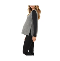 Ripe Maternity Josie Side Split Knit Vest