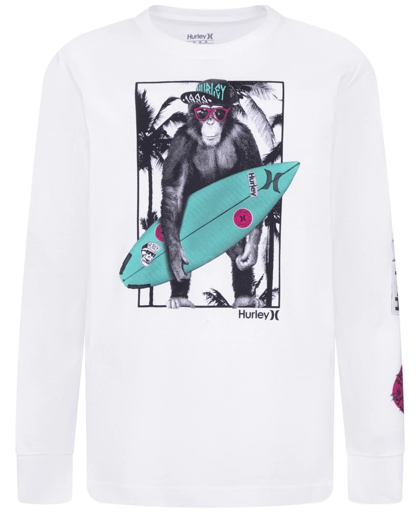 Hurley Big Boys "Still Biz" Long Sleeve Tee