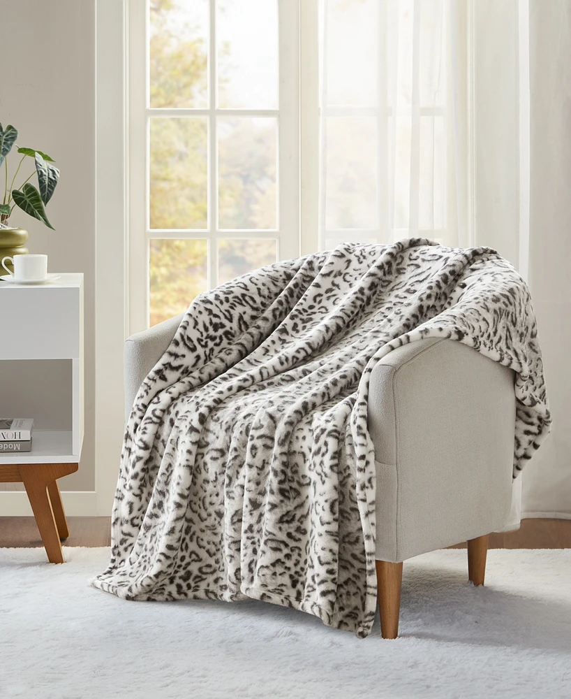 Premier Comfort Cozy Plush Printed Throw, 50" x 70", Exclusively at Macy's