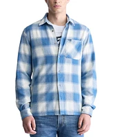 Men's Sinclair Long Sleeve Plaid Flannel Button-Front Shirt