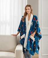 Premier Comfort Cozy Plush Printed Wrap, 50" x 70", Exclusively at Macy's