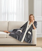 Premier Comfort Cozy Plush Printed Wrap, 50" x 70", Exclusively at Macy's