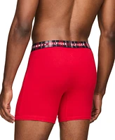 Tommy Hilfiger Men's Solid Boxer Briefs, Pack of 3