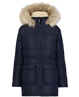 Tommy Hilfiger Toddler Girls Patch Pocket Anorak Puffer