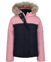 Tommy Hilfiger Big Girls Expedition Colorblock Puffer