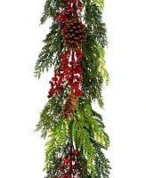 National Tree Company Christmas Joy Garland, 5 feet.