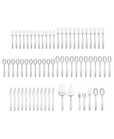 Cambridge Silversmiths Stainless Steel Holton Mirror 67-Piece Flatware Set, Service for 12