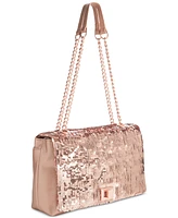 I.n.c. International Concepts Ajae Soft Sequin Top Handle Bag, Created for Macy's