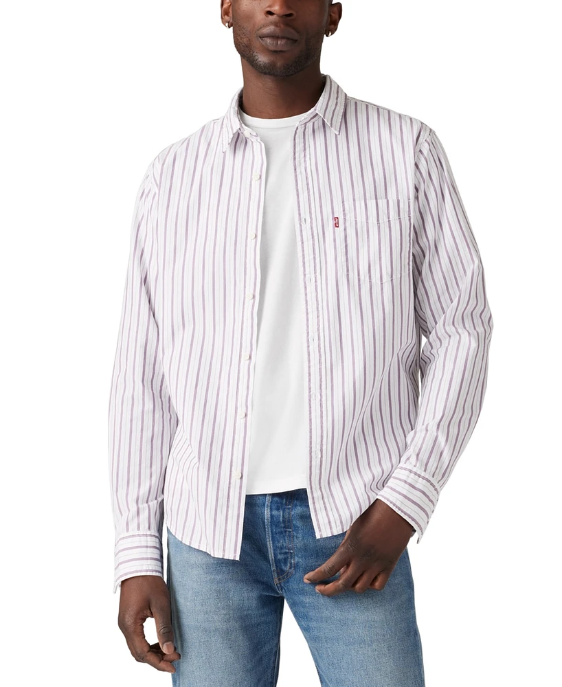 Levi's Men's Classic 1 Pocket Regular-Fit Long Sleeve Shirt