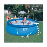 Intex 15'x48" Inflatable Pool with Ladder, Pump and Deluxe Pool Maintenance Kit