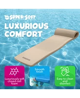 Trc Recreation Sunsation 1.75" Thick Foam Lounger Swimming Pool Float