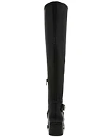 Dv Dolce Vita Women's Elyse Over-The-Knee Buckle Block Heel Boot