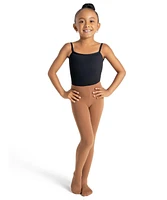 Capezio Girls Ultra Soft Footed Tight