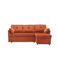 Spacious and Durable Modular Sectional Sofa with Hidden Storage
