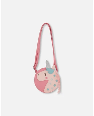 Deux par Deux Girl Pu Unicorn Bag Pink - Toddler|Child