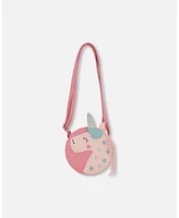 Deux par Deux Girl Pu Unicorn Bag Pink - Toddler|Child