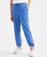 Style & Co Women's Cropped Utility Cargo Pants, Created for Macy's