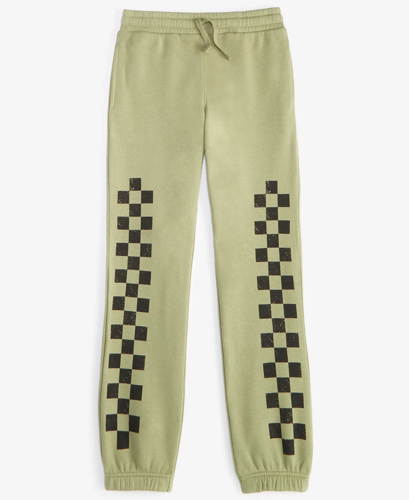 Grayson Threads Kids, The Label Big Boys Checkered Jogger Pants