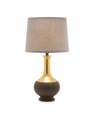 Slickblue Two Tone Ceramic Lamp 22"h