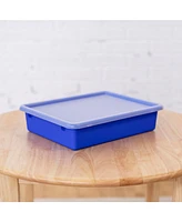 ECR4Kids Letter Tray with Lid, Clear, 10-Piece