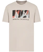 A|X Armani Exchange Men's Short Sleeve Crewneck Box Logo T-Shirt