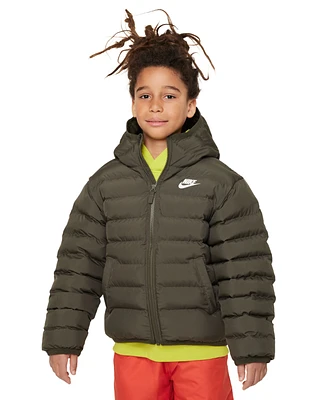 Nike Sportswear Big Kids Lightweight Synthetic Fill Hooded Coat