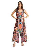 La Moda Clothing Women's Wide Leg Jumpsuit